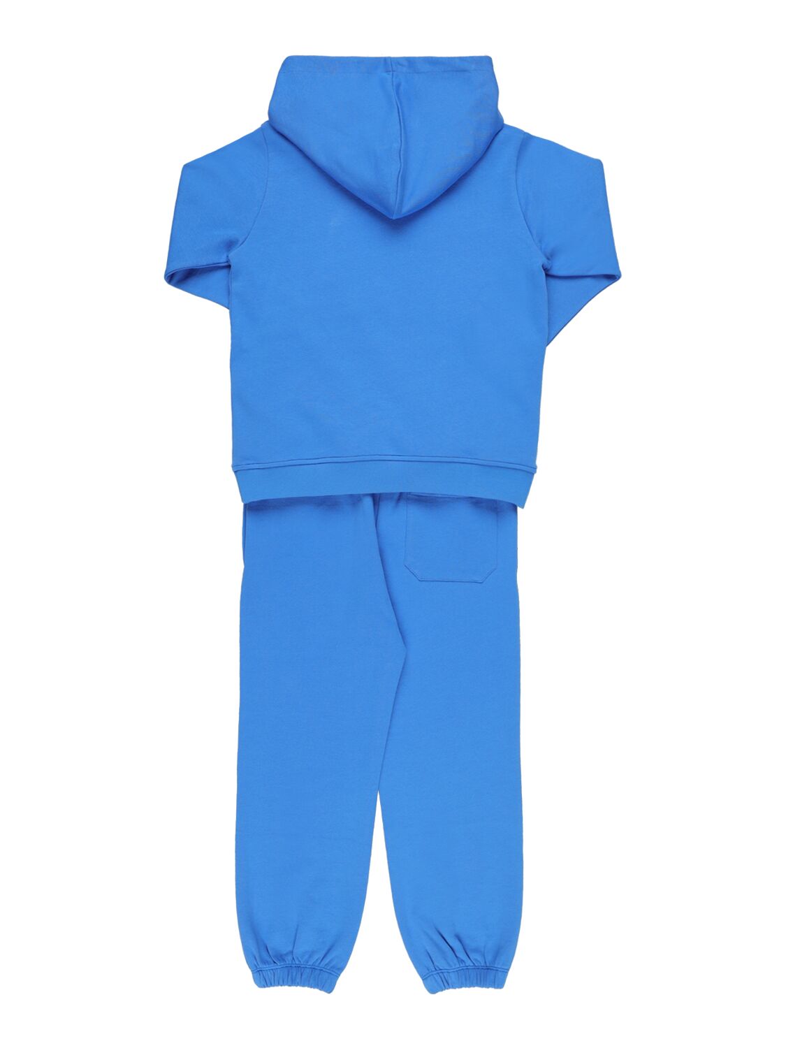 Shop Stella Mccartney Organic Cotton Sweatshirt & Pants In Blau