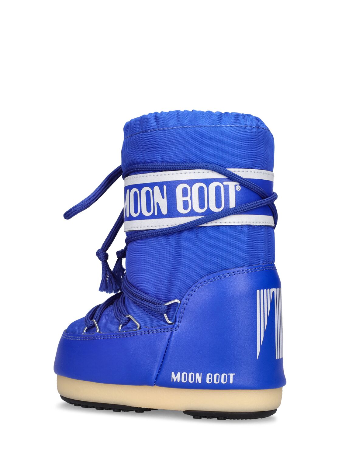 Shop Moon Boot Icon Tall Nylon Snow Boots In Blue