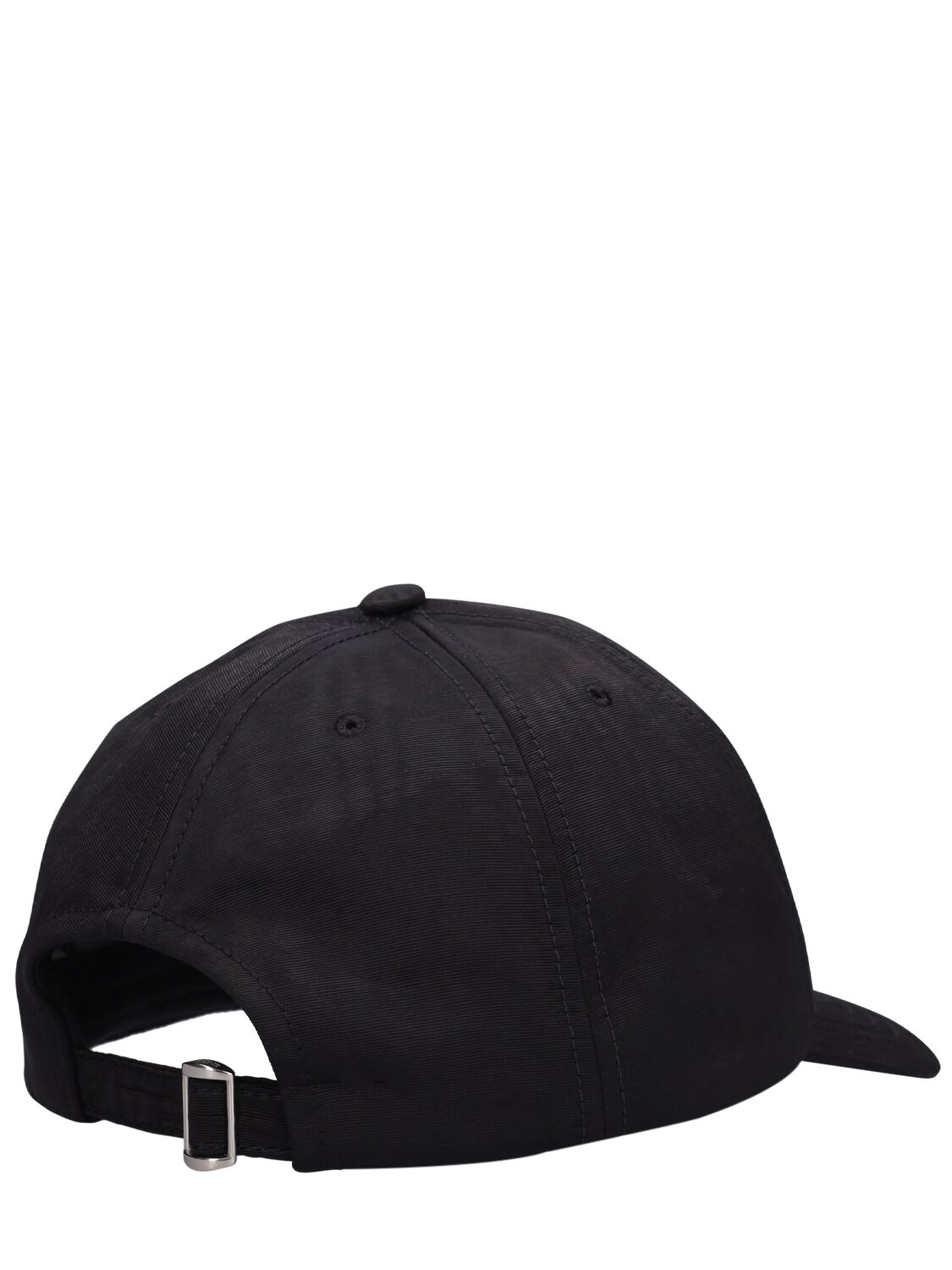 Shop Marine Serre Regenerated Moiré Baseball Cap In Black