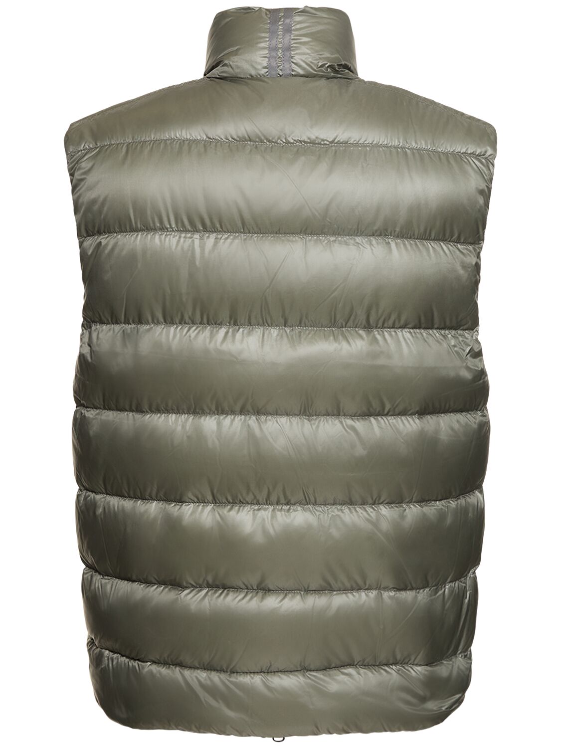 Shop Canada Goose Crofton Recycled Nylon Down Vest In Sagebrush