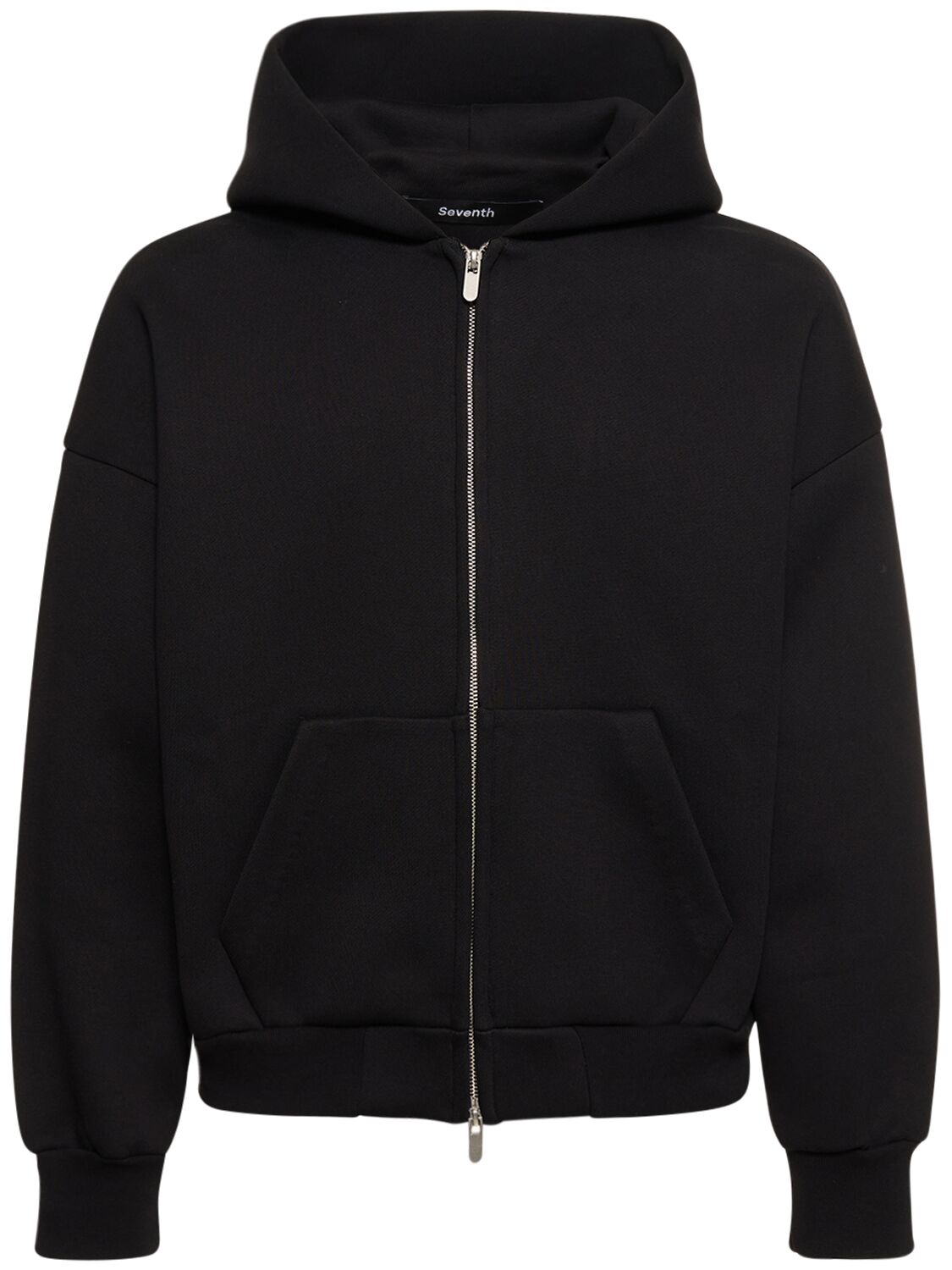 Seventh V2 Cotton Blend Zip-up Hoodie In Stone Coal | ModeSens