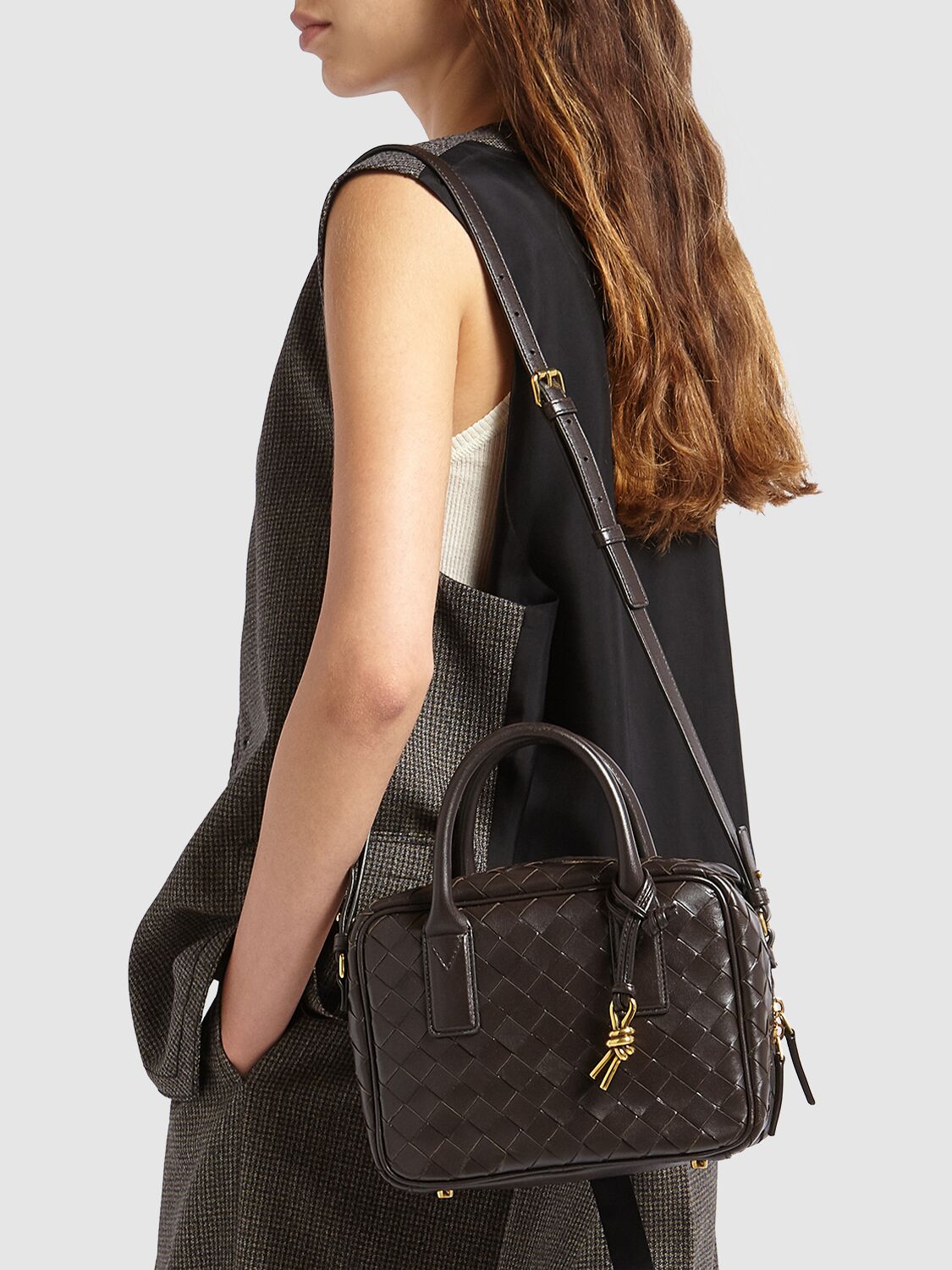 Small Getaway Leather Top Handle Bag