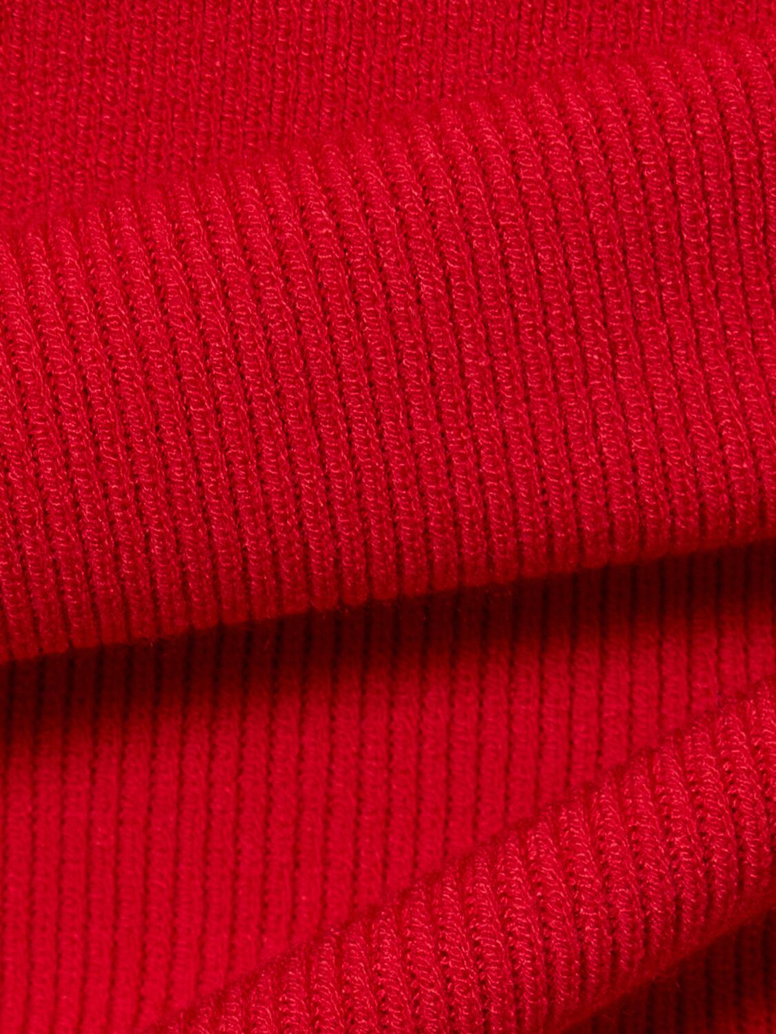 Shop Y/project Asymmetric Jersey Long Sleeve Dress In Red