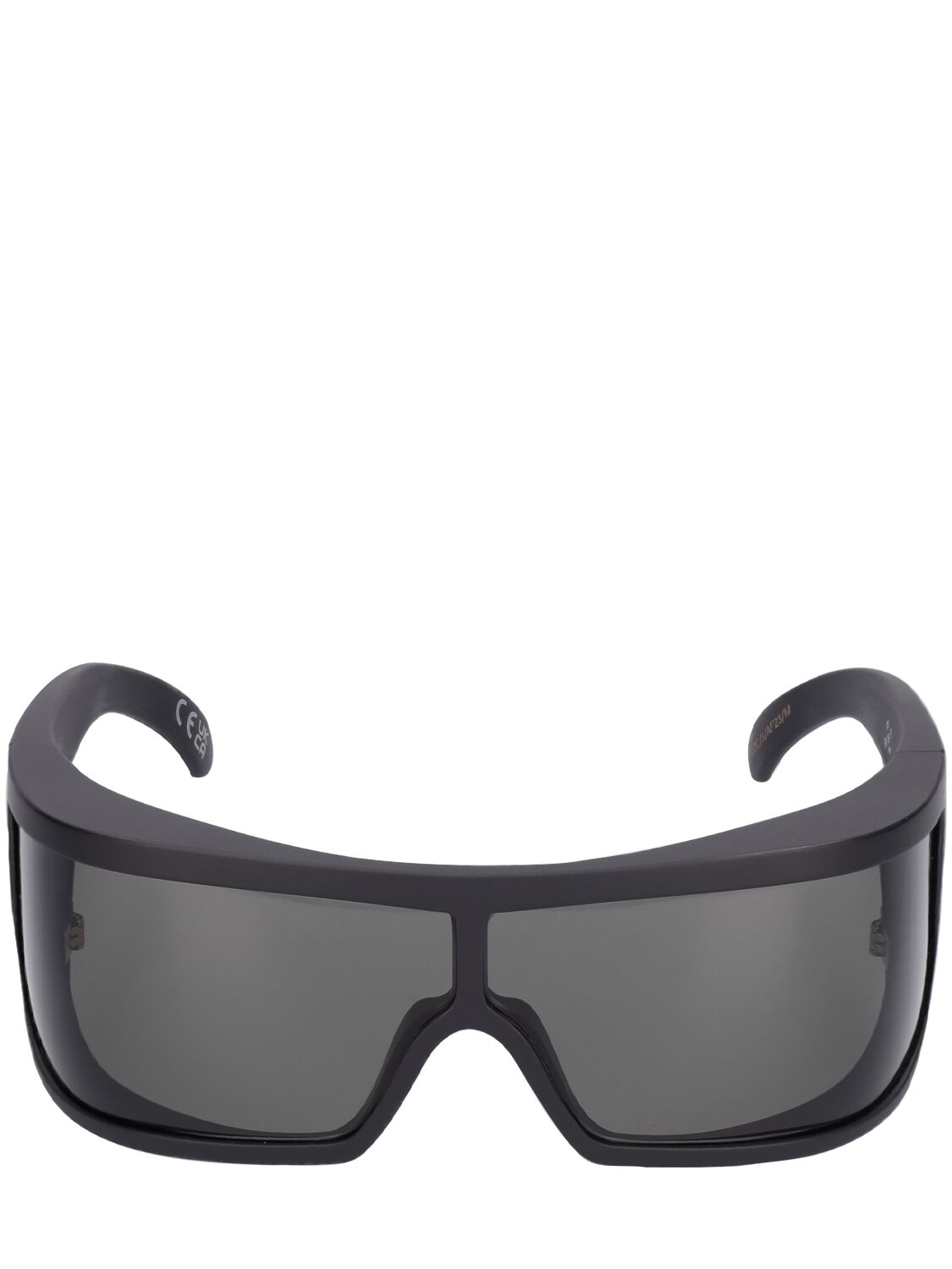 Retrosuperfuture Bones Black Mask Acetate Sunglasses