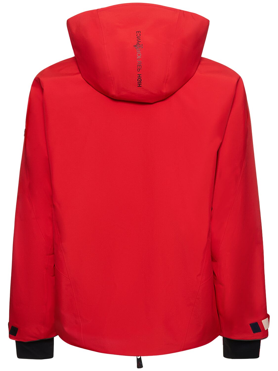 Shop Moncler Lapaz Gore-tex Nylon Ski Jacket In Red
