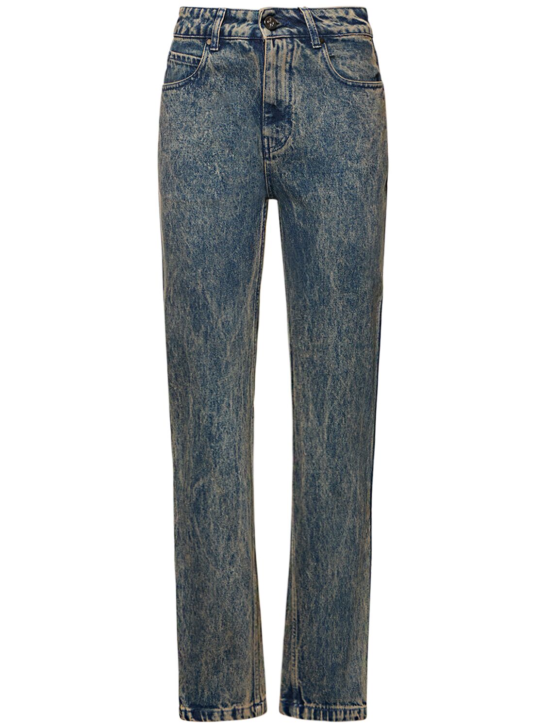 Ferrari Cotton Denim Jeans In Blue