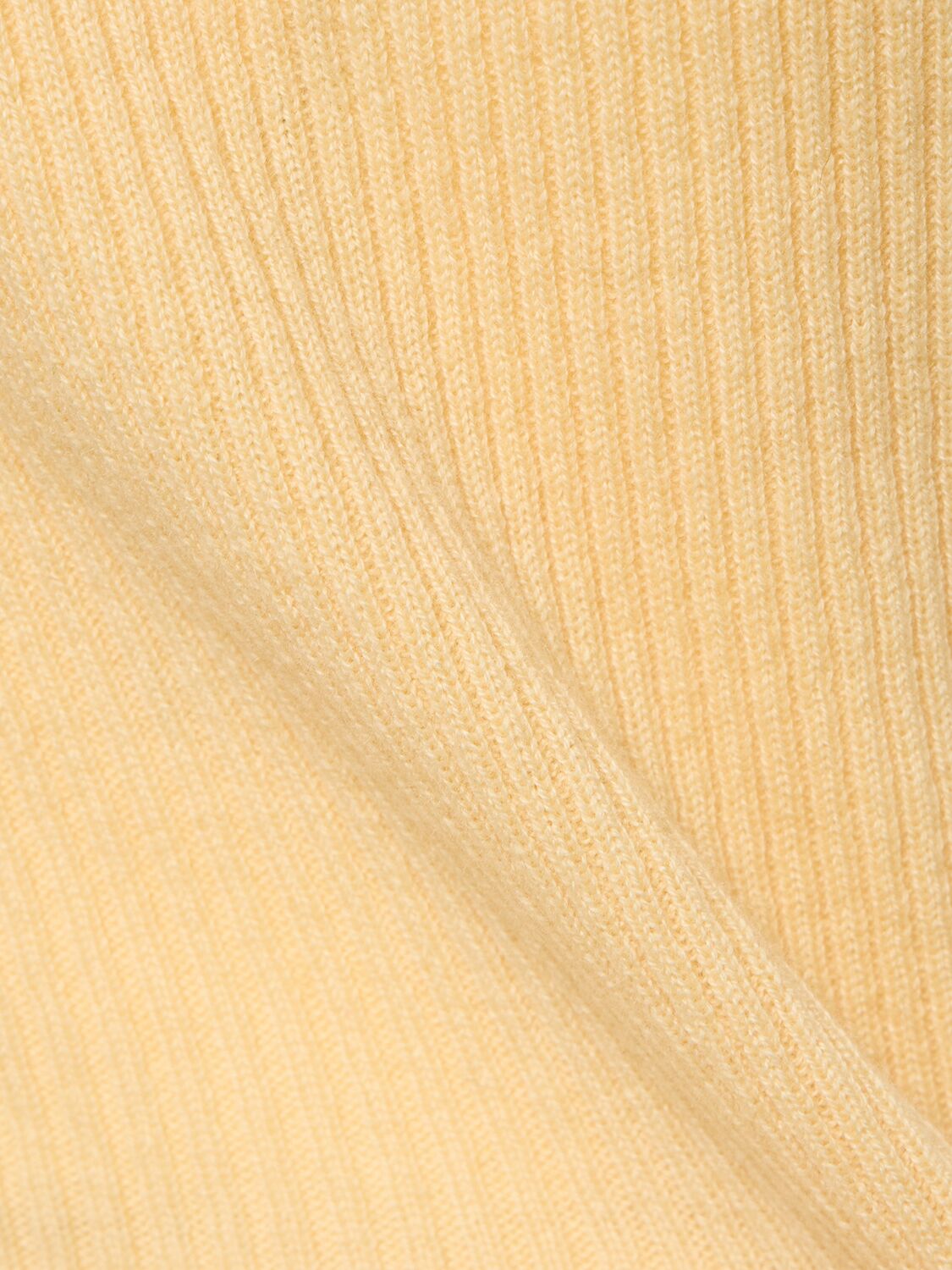 Shop Reformation Teo Short Sleeve Cashmere Sweater In Yellow