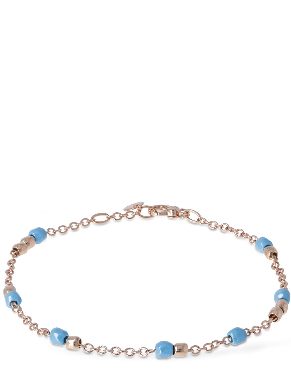 Dodo 9kt Rose Gold & Turquoise Bracelet