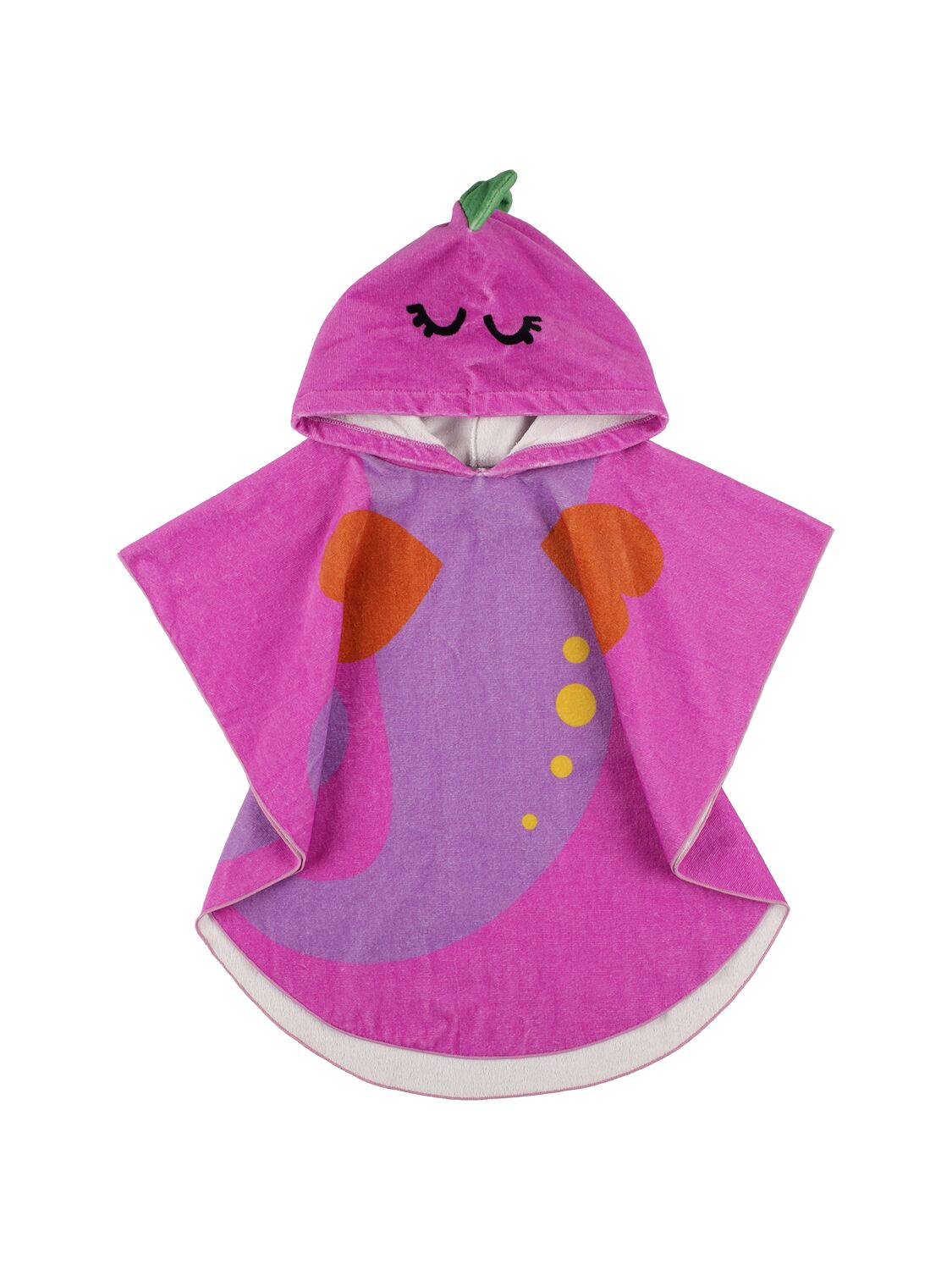 Image of Printed Cotton Terry Hooded Towel