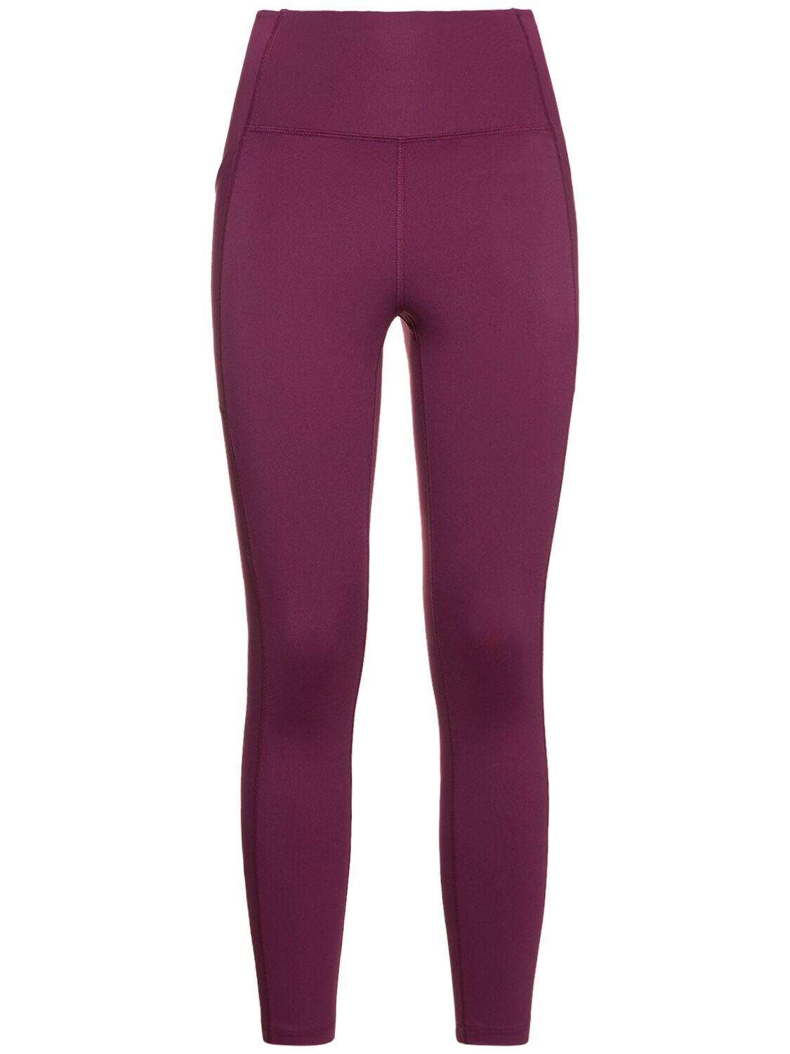 Girlfriend Collective High Rise 7/8 Pocket Leggings In Purple