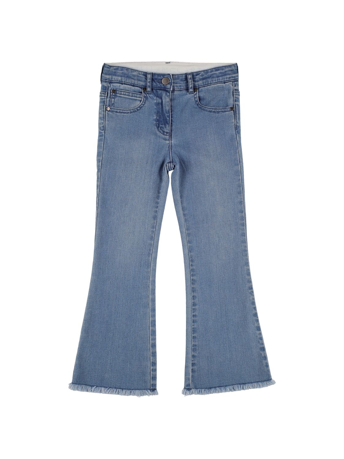 Shop Stella Mccartney Stretch Cotton Denim Jeans
