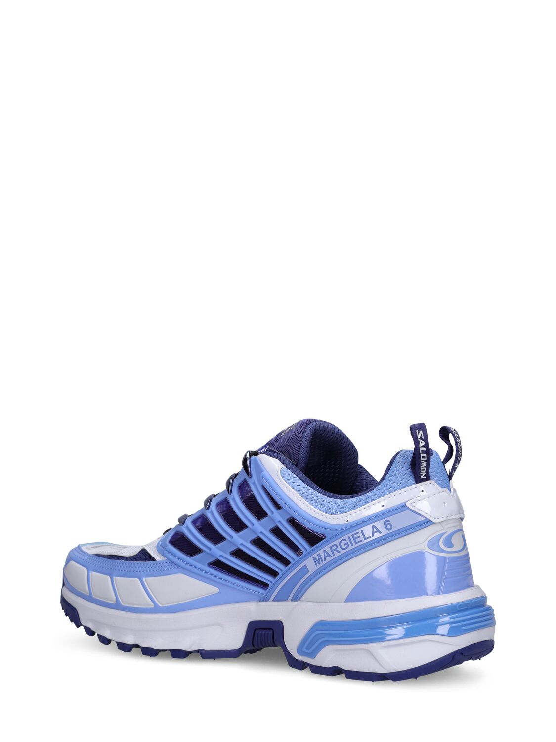 Shop Mm6 Maison Margiela Mm6 X Salomon Acs Pro Sneakers In Heather Blue