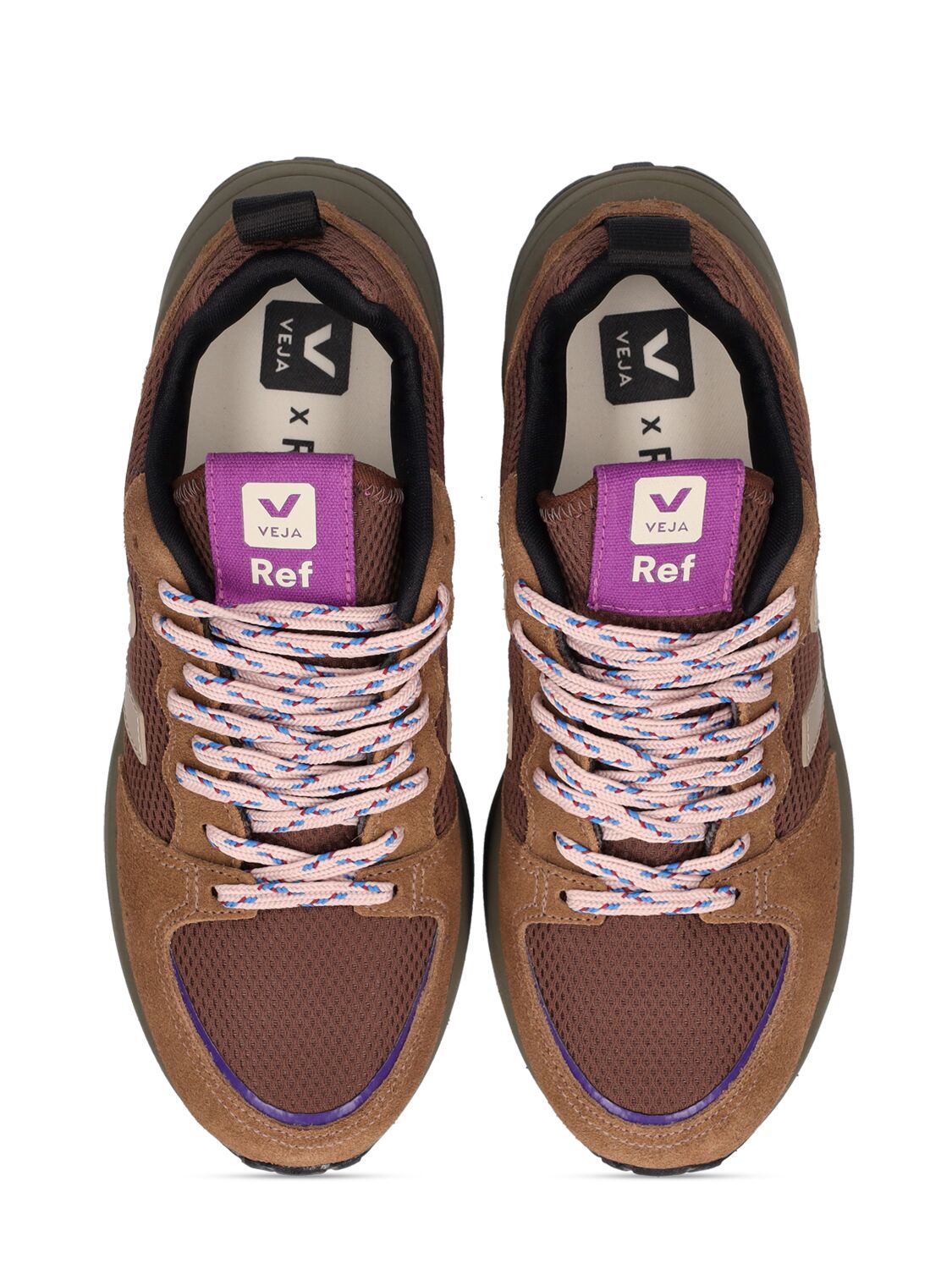 Shop Veja Venturi X Reformation Sneakers In Brown