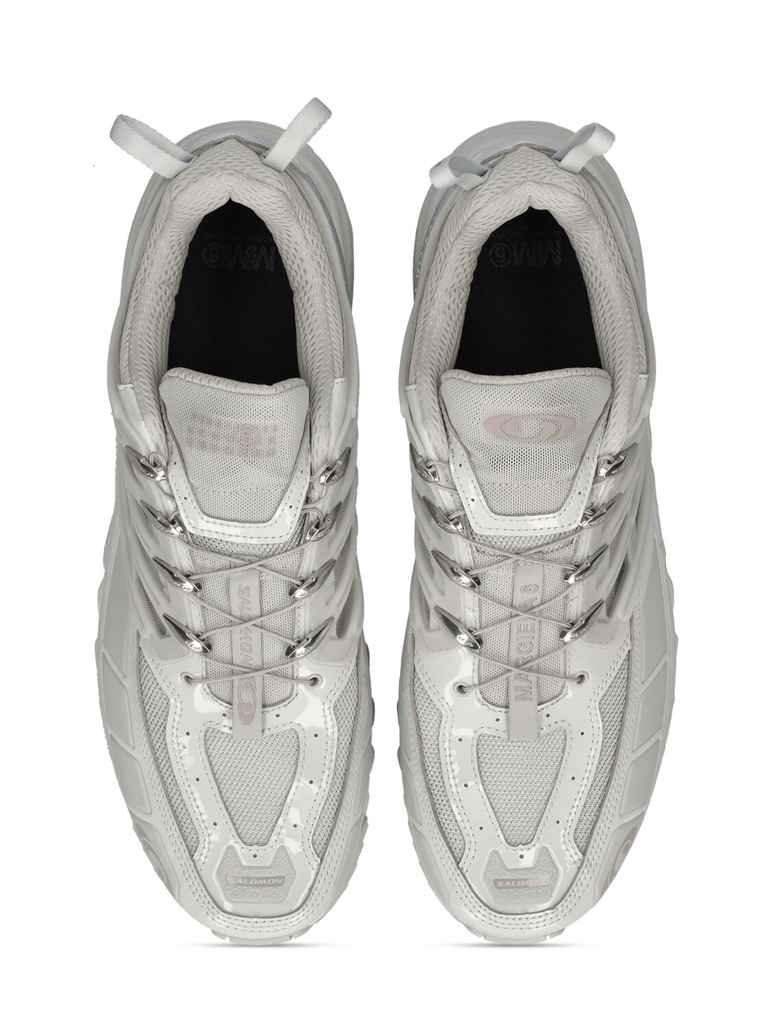 Shop Mm6 Maison Margiela Mm6 X Salomon Acs Pro Sneakers In Ghost Grey
