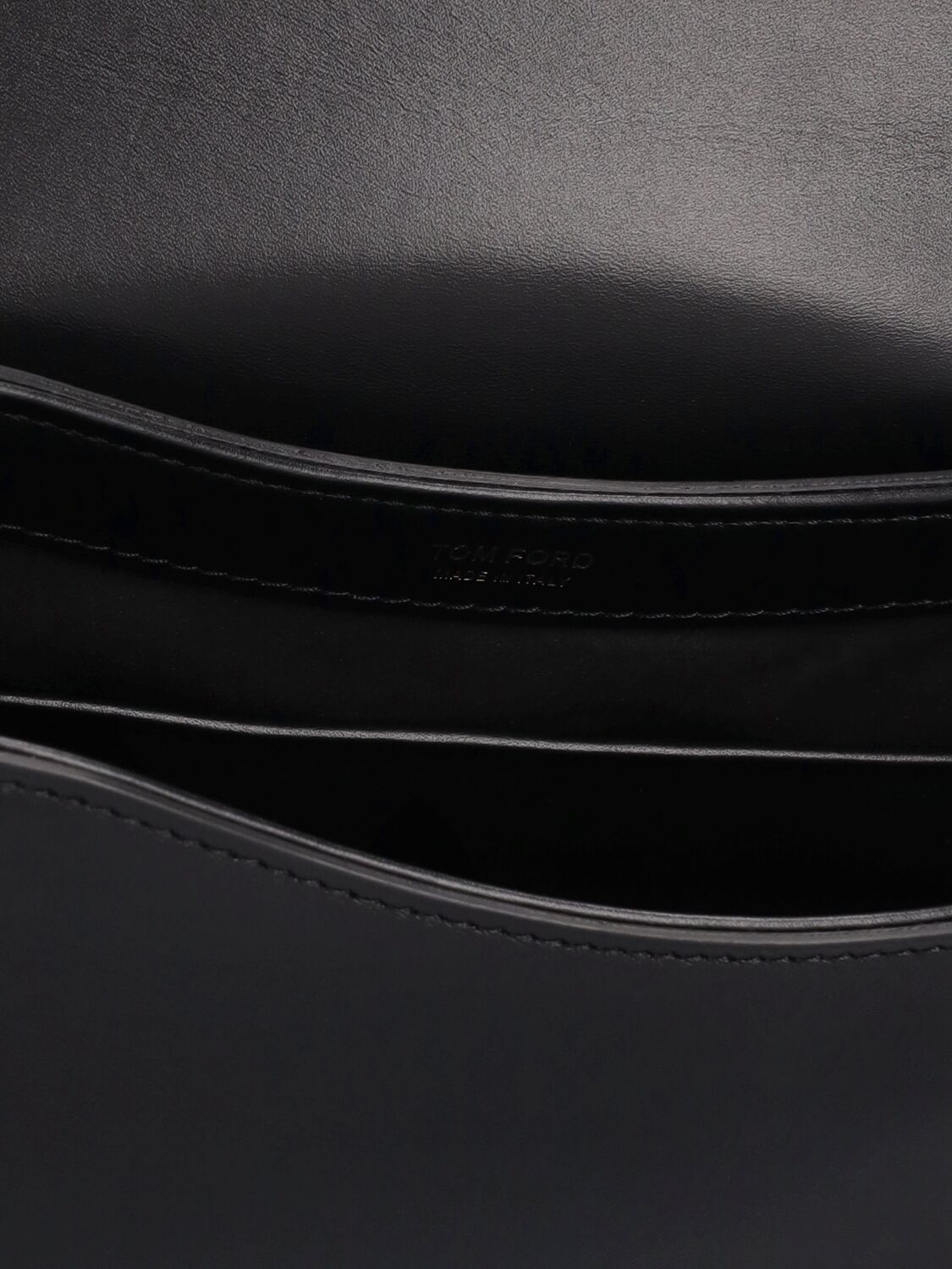 Shop Tom Ford Medium Quilted Leather Shoulder Bag In Black