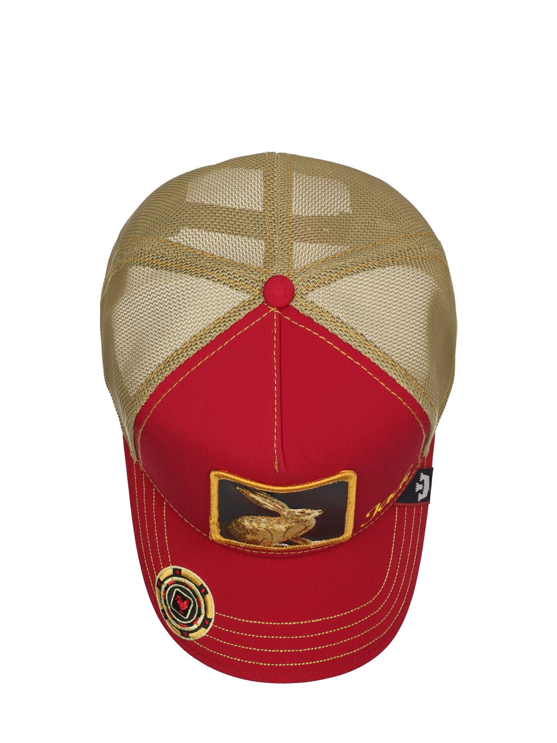 Shop Goorin Bros Jacked Trucker Hat In Red,multi