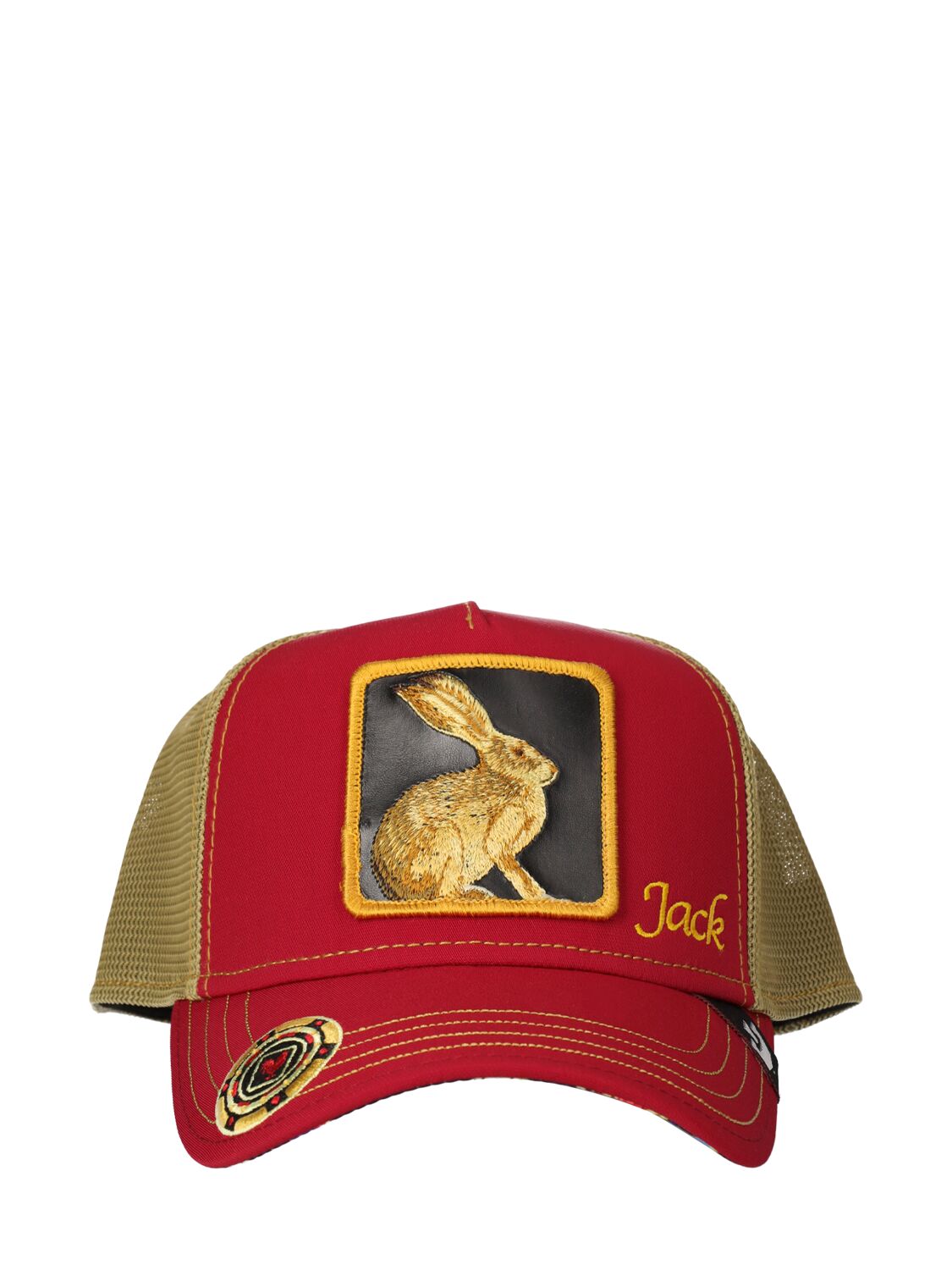 Goorin Bros Jacked Trucker Hat In Red,multi