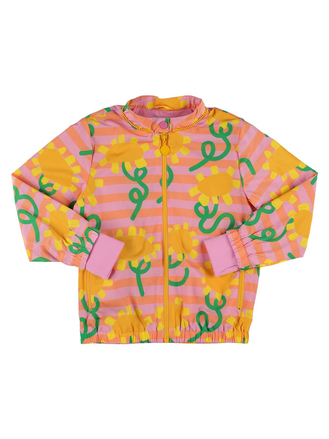 Stella Mccartney Bedruckte Jacke Aus Recyceltem Nylon In Bunt