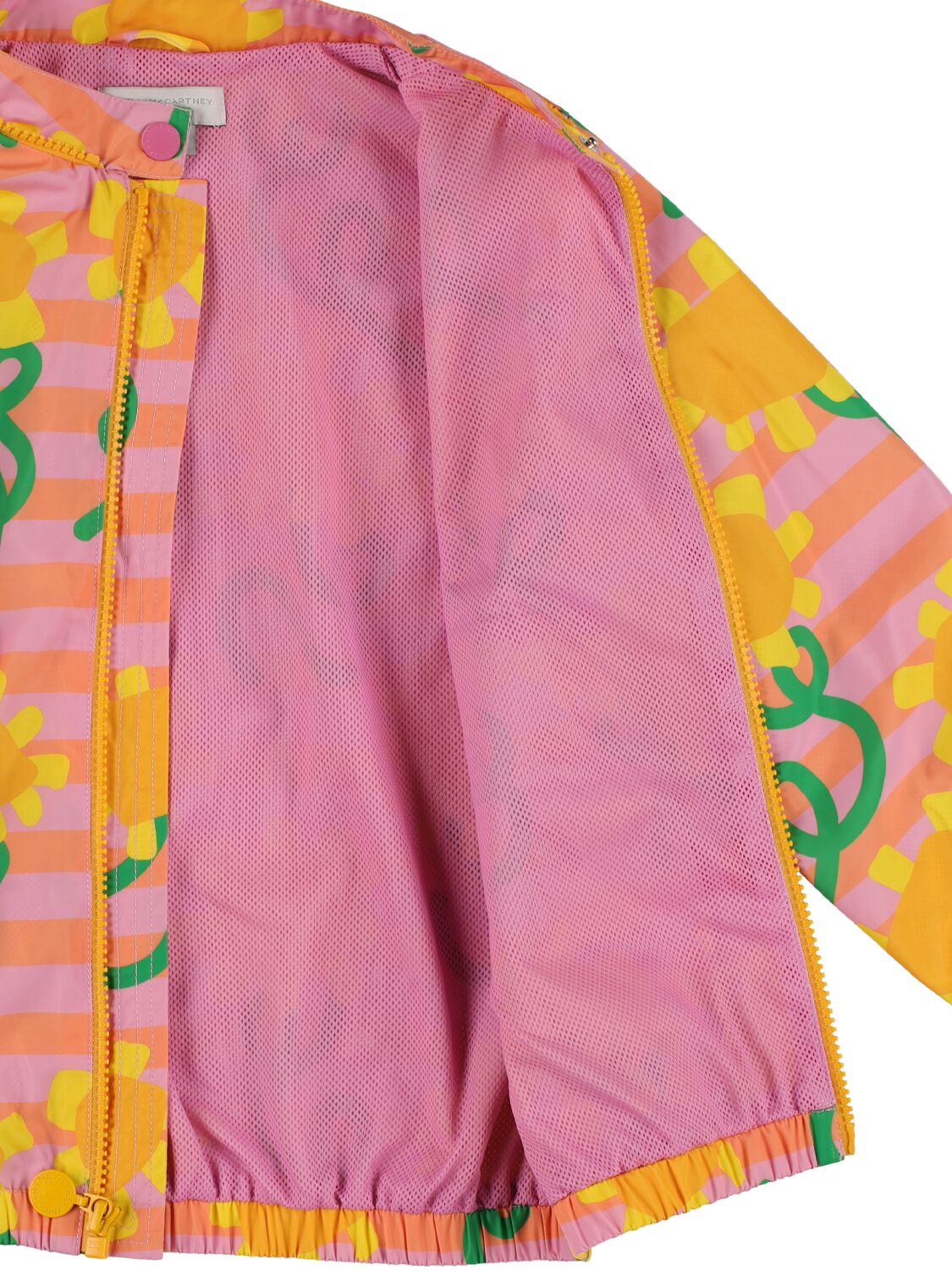 Stella Mccartney Bedruckte Jacke Aus Recyceltem Nylon In Bunt