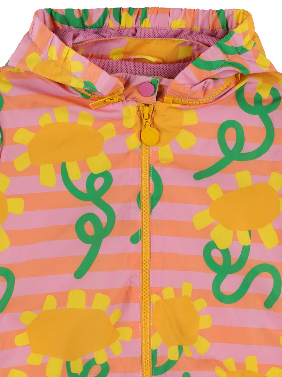 Stella Mccartney Bedruckte Jacke Aus Recyceltem Nylon In Bunt
