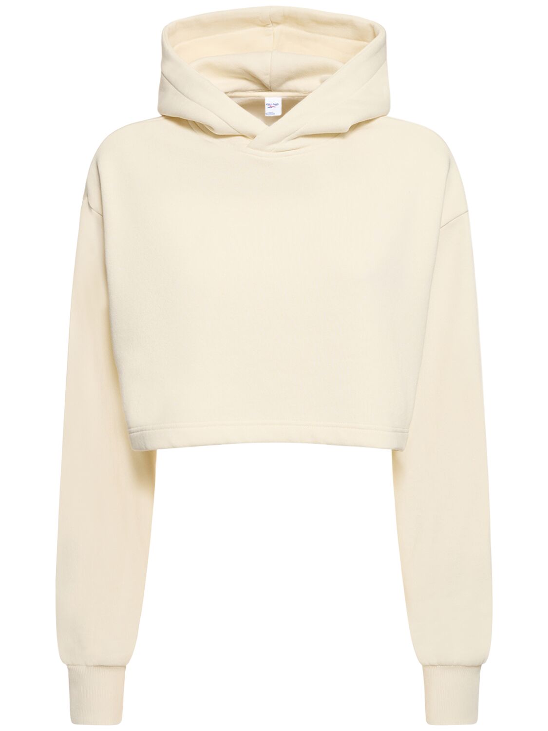 Reebok crop cheap top hoodie