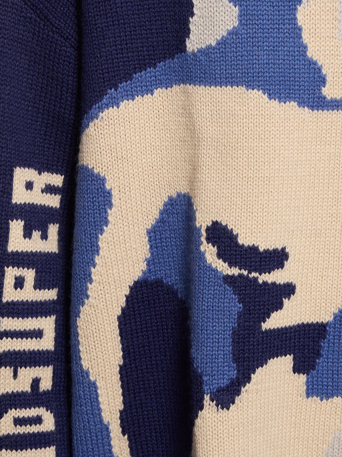 Shop Kidsuper Wool High Neck Sweater In Blue,multi