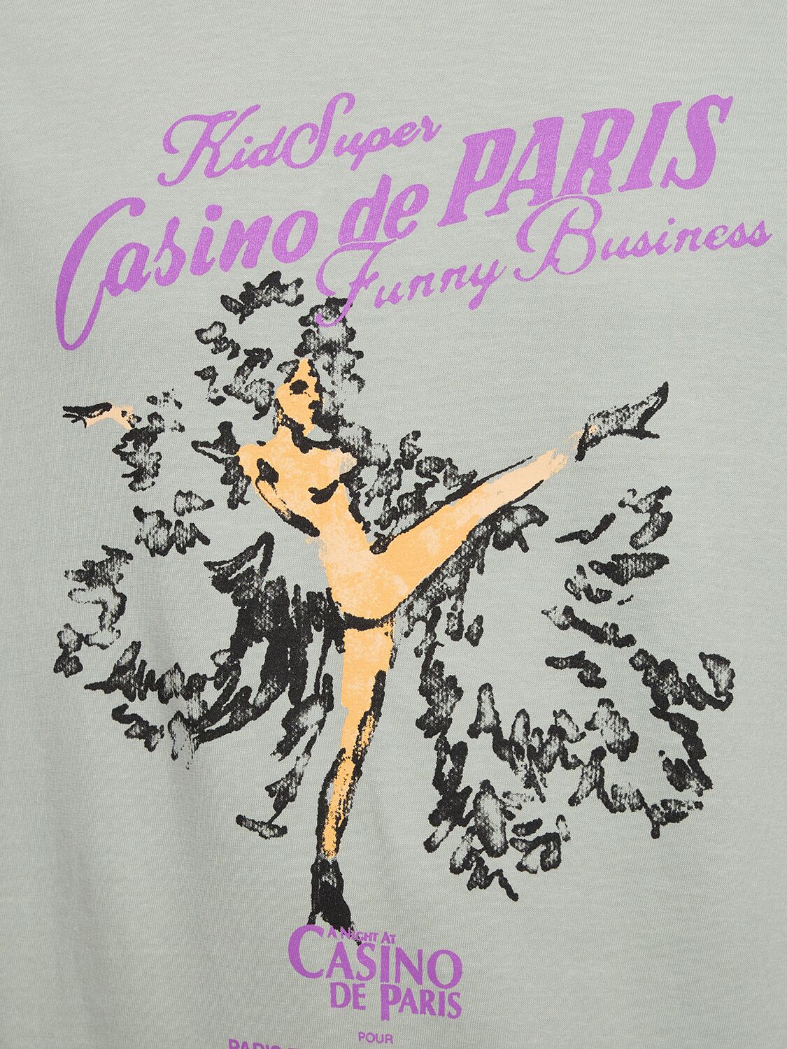 CASINO DE PARIS棉质T恤