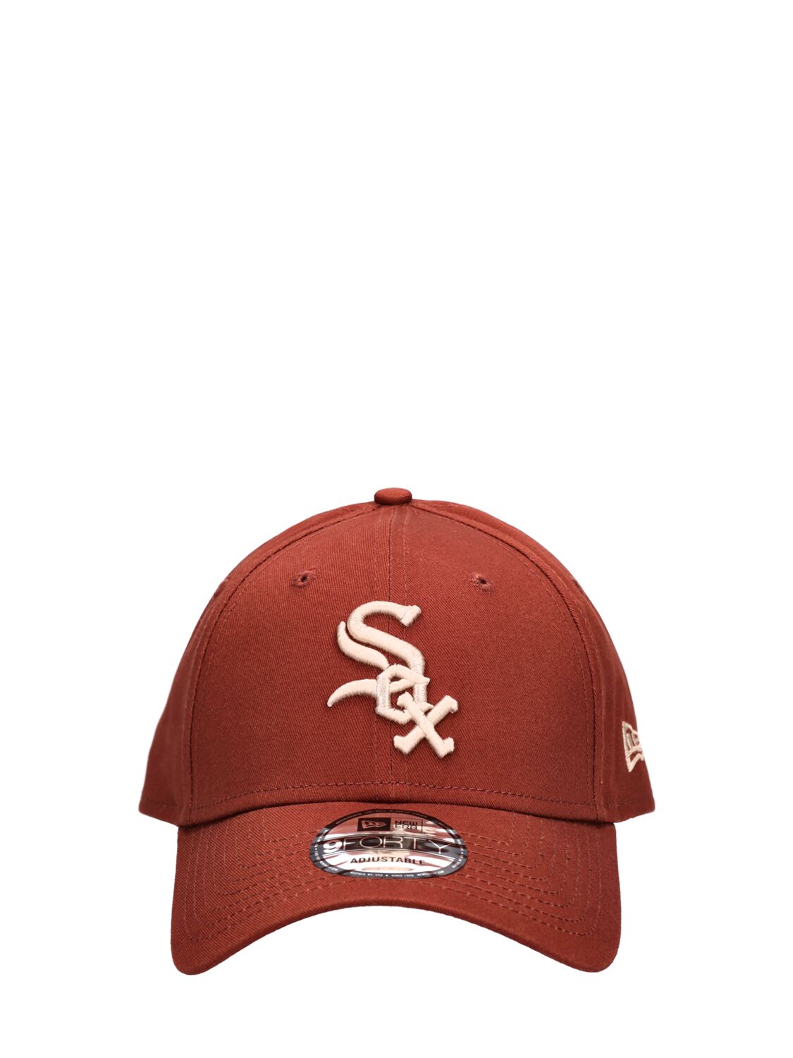 New Era 9forty League Chicago White Sox Hat In Brown,beige