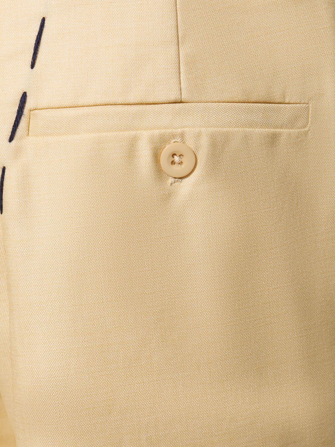 Shop Kidsuper Embroidered Suit Pants In Beige