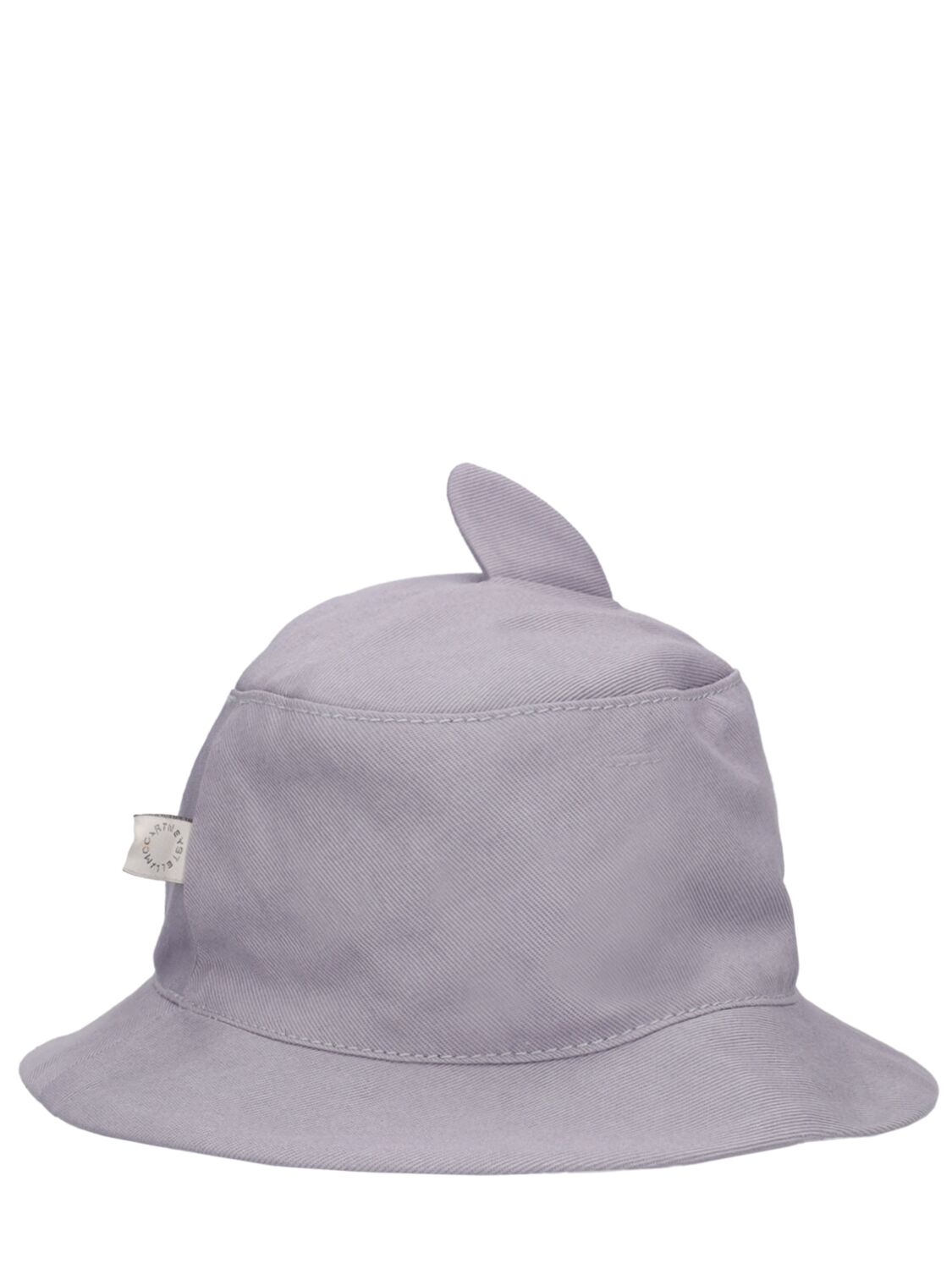 Shop Stella Mccartney Organic Cotton Gabardine Bucket Hat In Grey