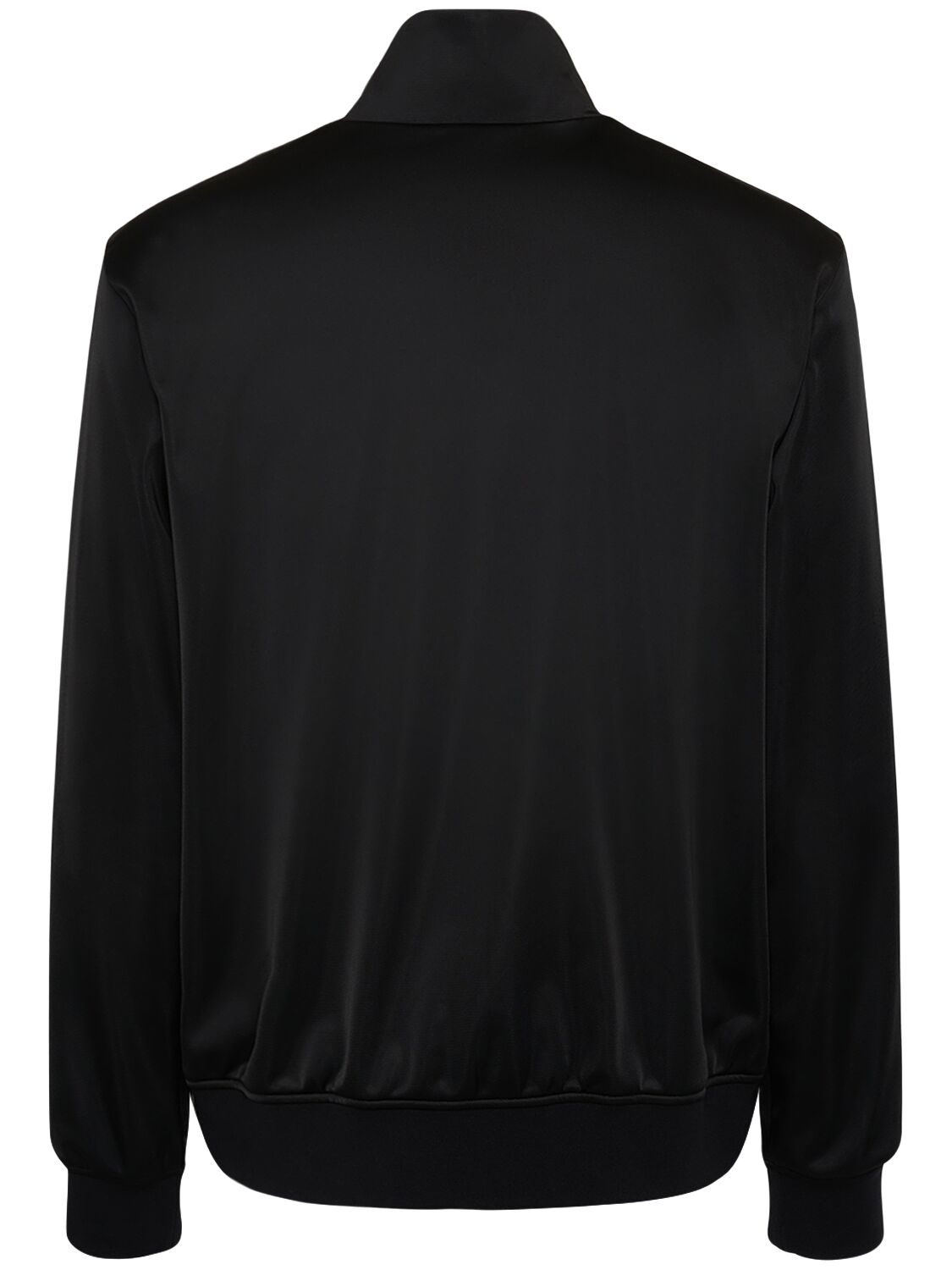 Shop Dolce & Gabbana Dg Essential Tech Zip Sweatshirt In Schwarz