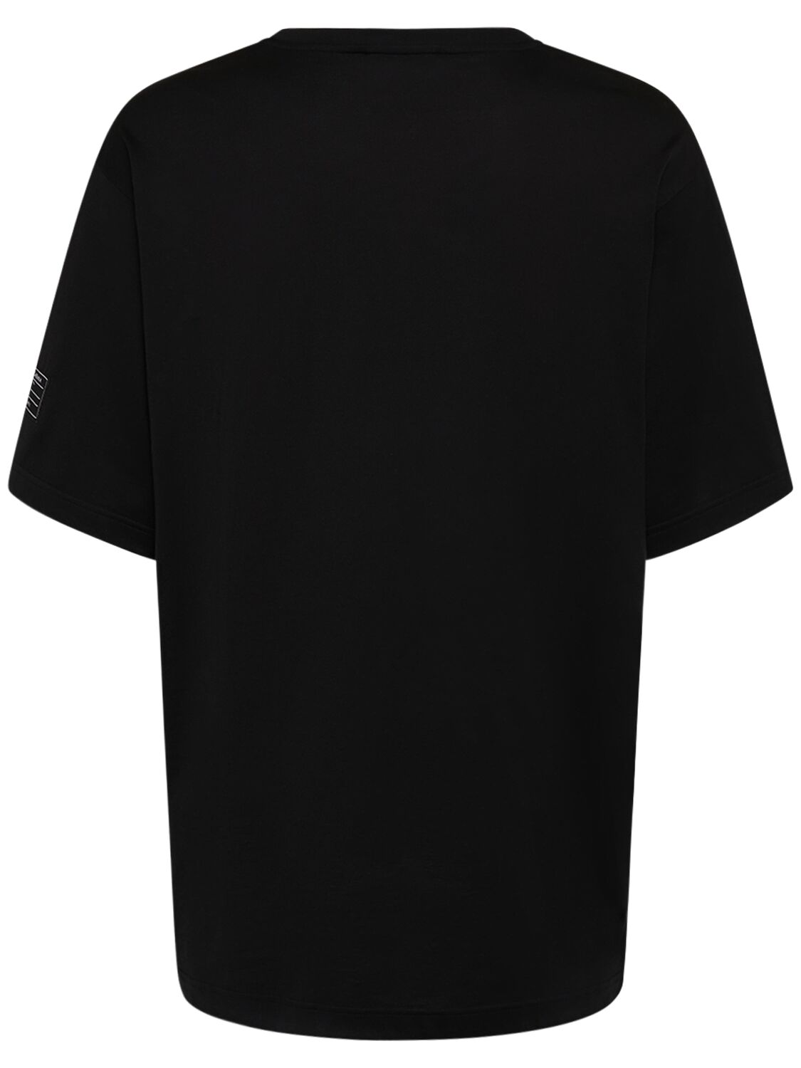 Shop Dolce & Gabbana Logo Cotton Jersey T-shirt In Schwarz