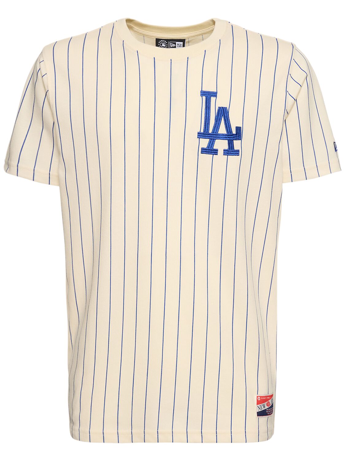 New Era Los Angeles Dodgers Regular T-shirt In White,blue