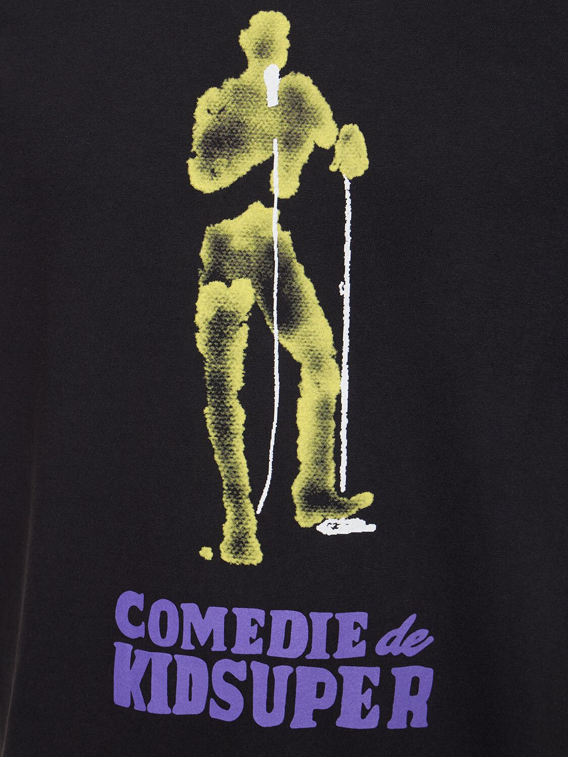 Shop Kidsuper Comedie De  Cotton T-shirt In Black