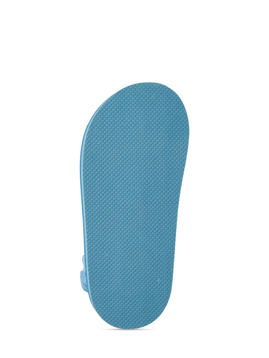 Shop Stella Mccartney Tech Sandals W/ Logo In Blau
