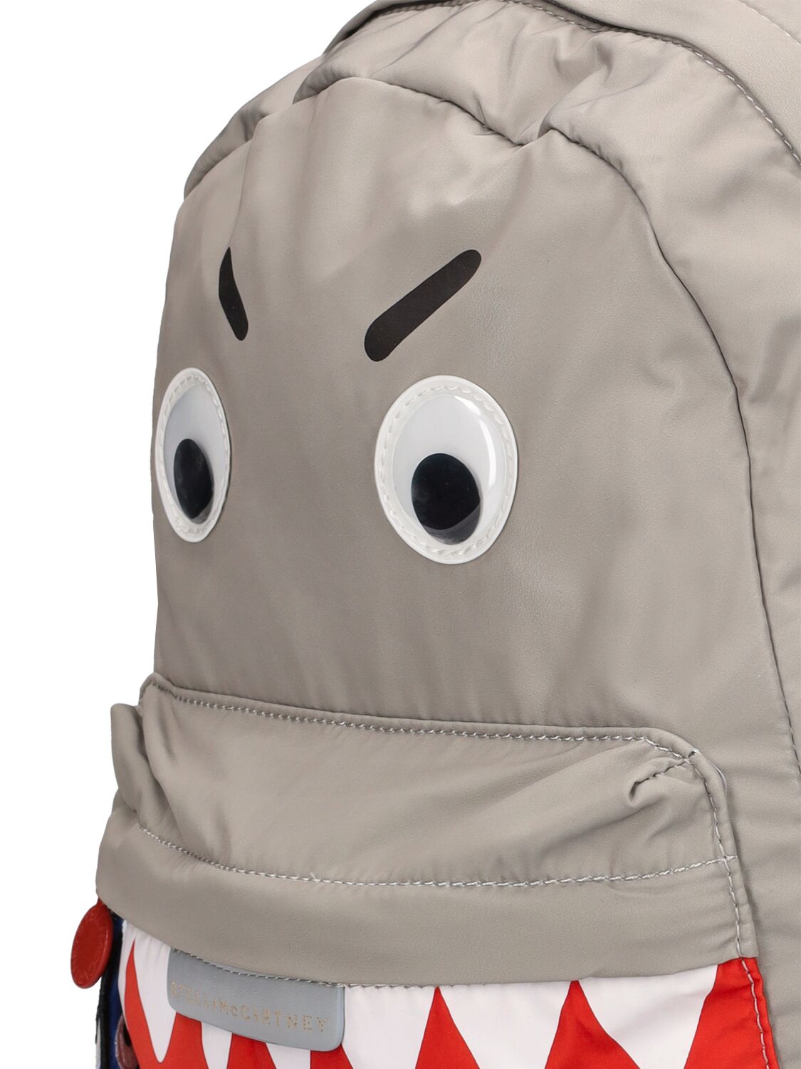 Shop Stella Mccartney Recycled Nylon Backpack In Grau