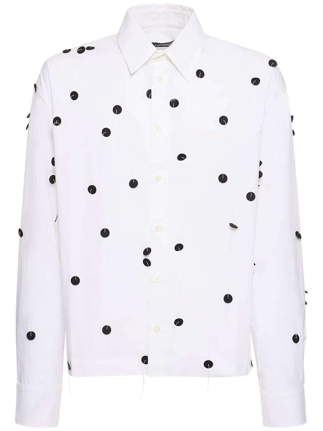 Chemise En Coton La Chemise Papier Brodee - JACQUEMUS - Modalova
