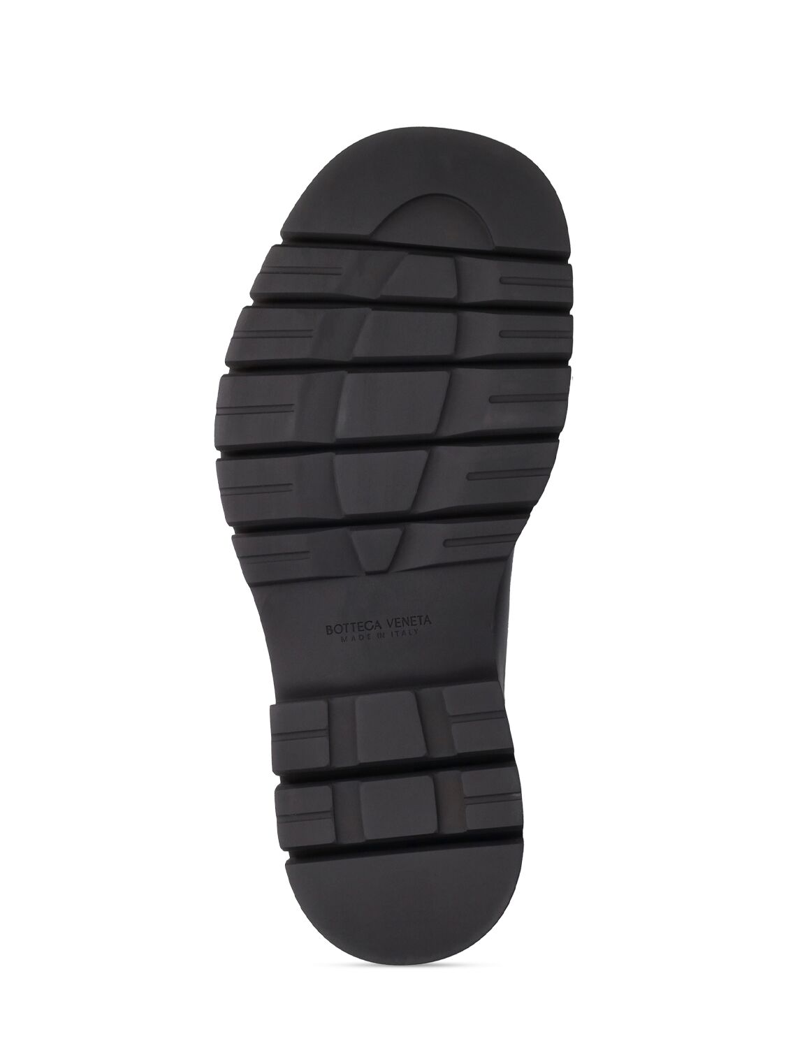 Shop Bottega Veneta 45mm Haddock Leather Lace-up Shoes In Black
