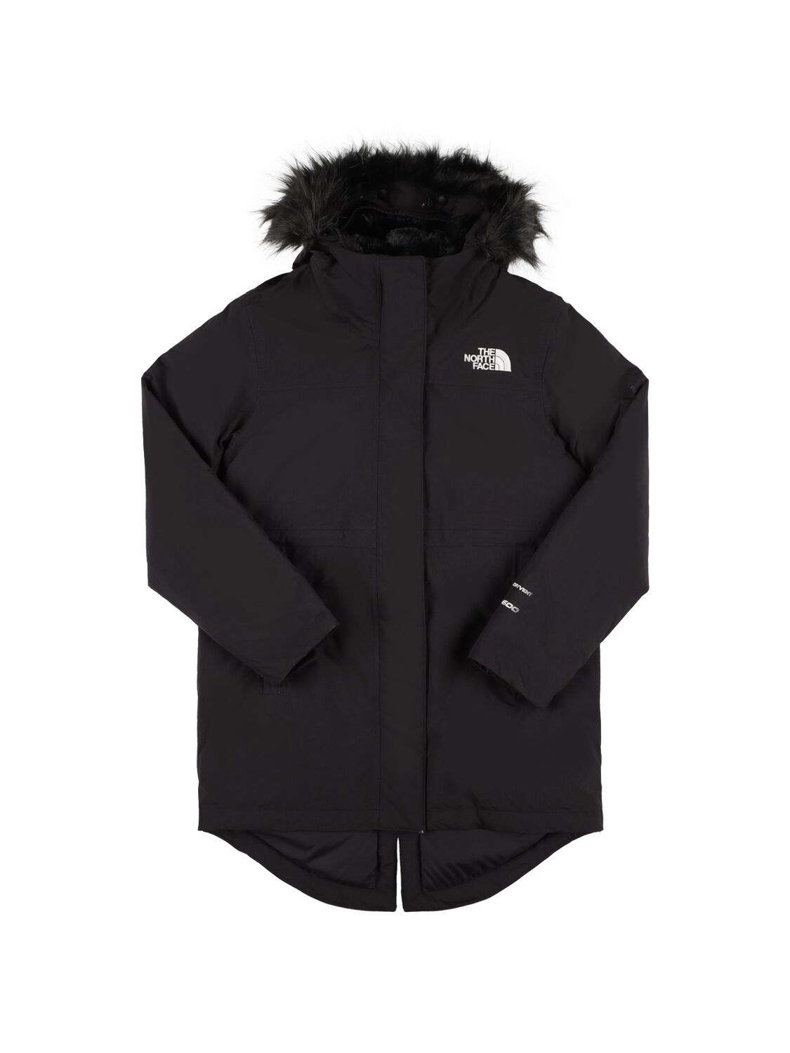 The North Face Babies' Artic Nylon Down Parka W/hood In Black | ModeSens