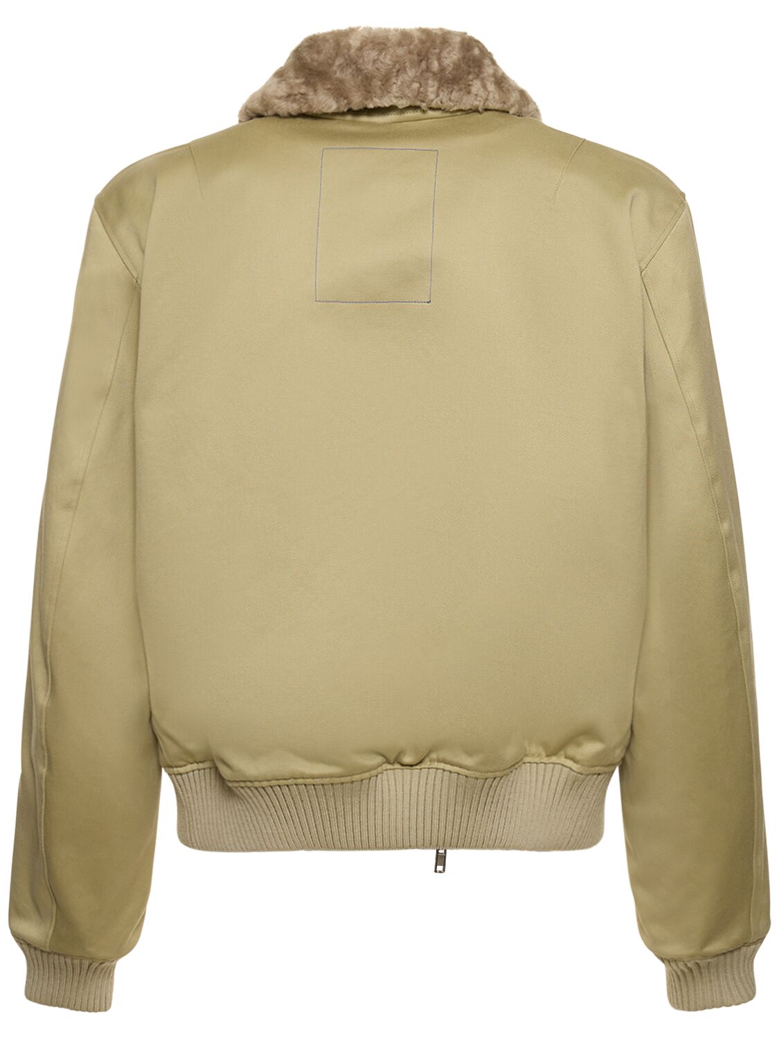 Shop Burberry Zip-up Bomber Jacket In Hunter