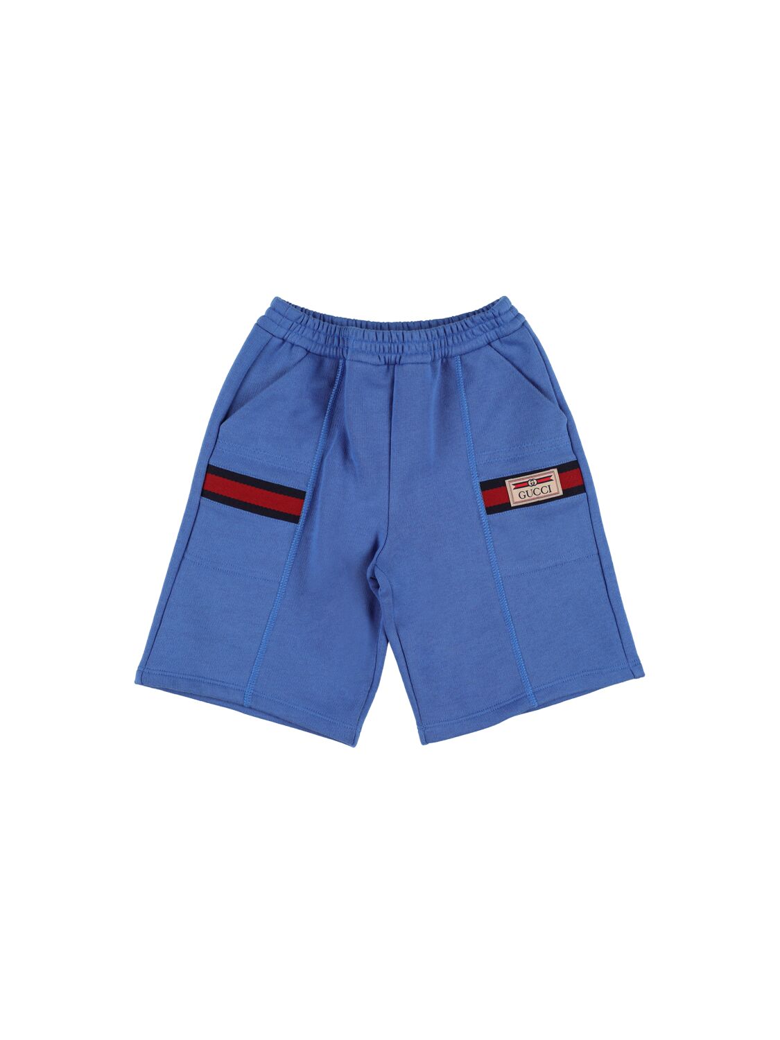 Image of Cotton Blend Jersey Shorts