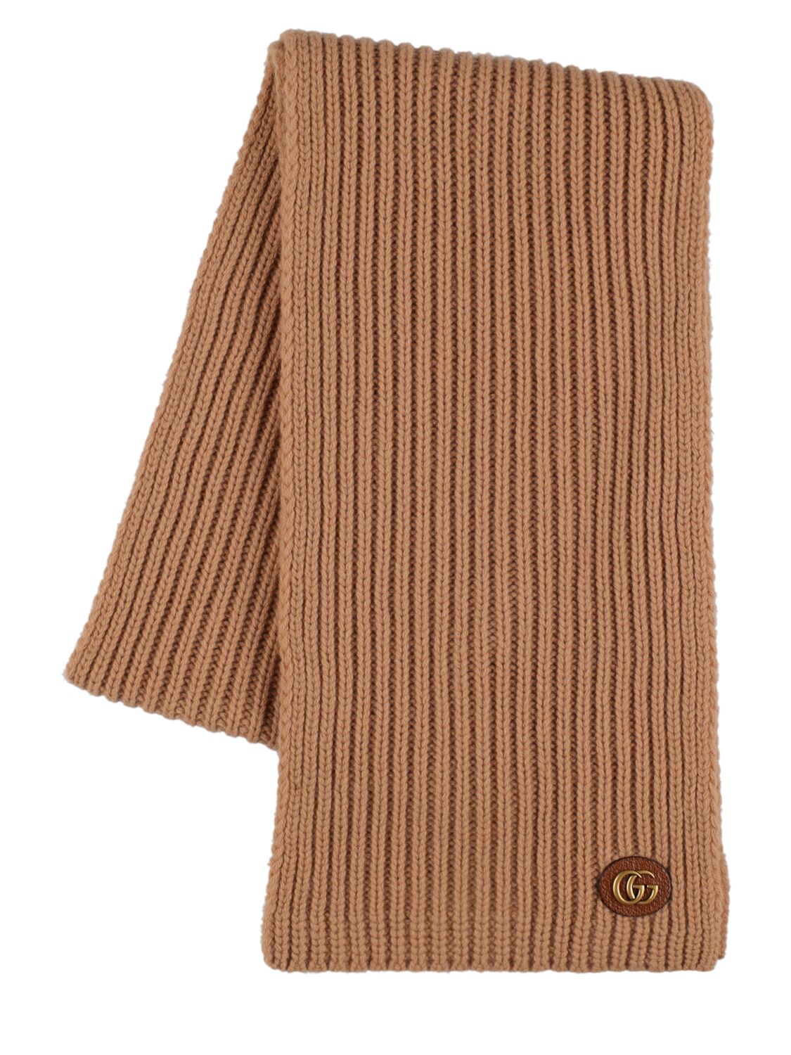 Image of Double G Wool & Cashmere Scarf