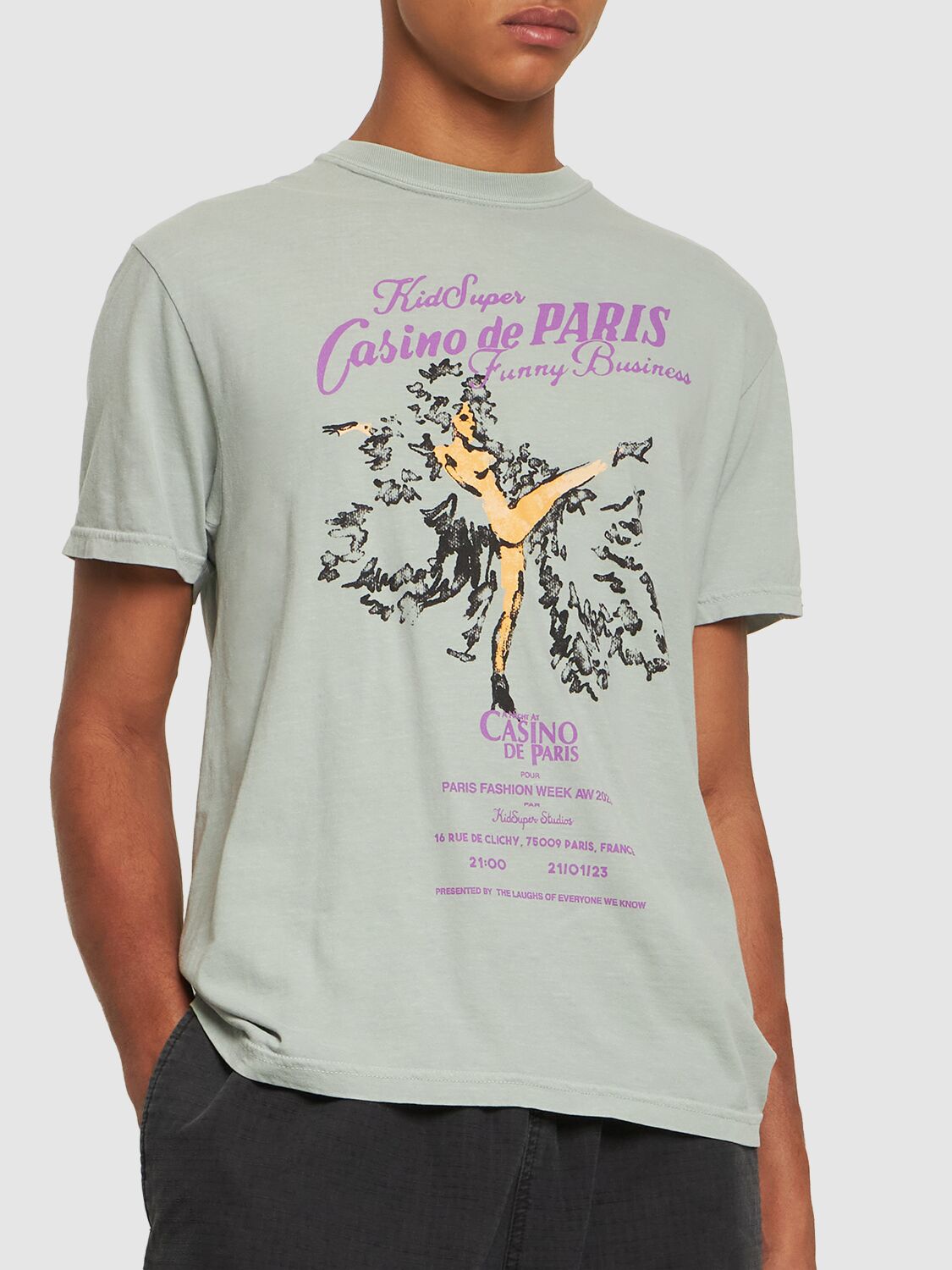 CASINO DE PARIS棉质T恤