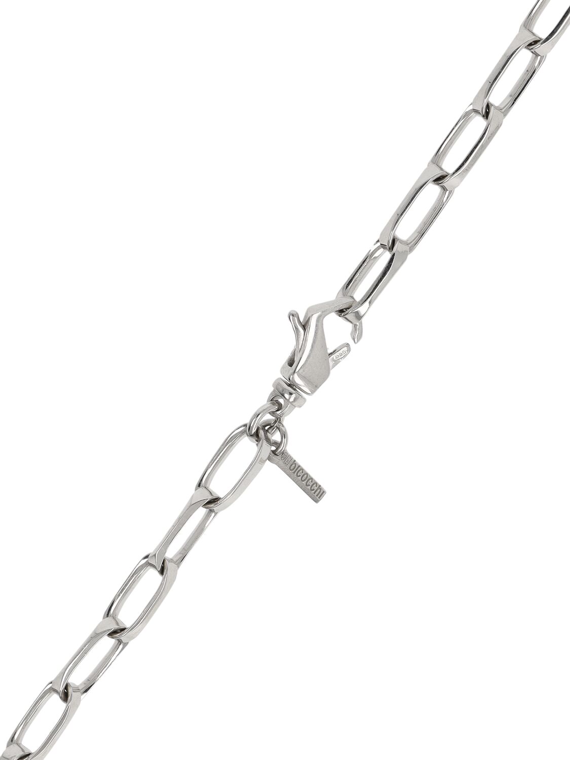 Shop Emanuele Bicocchi Cable Chain Necklace In Silver