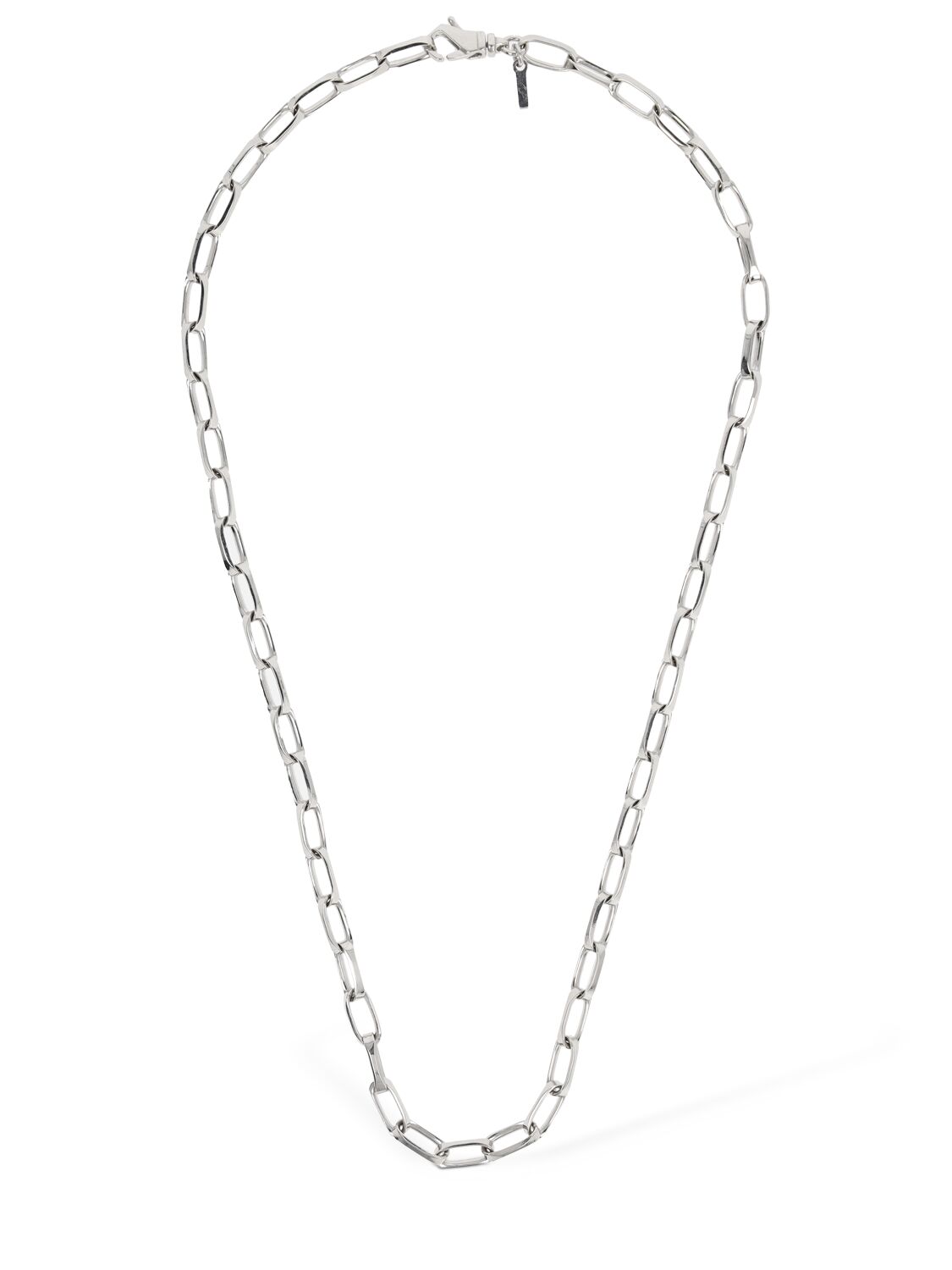 Emanuele Bicocchi Cable Chain Necklace In Silver