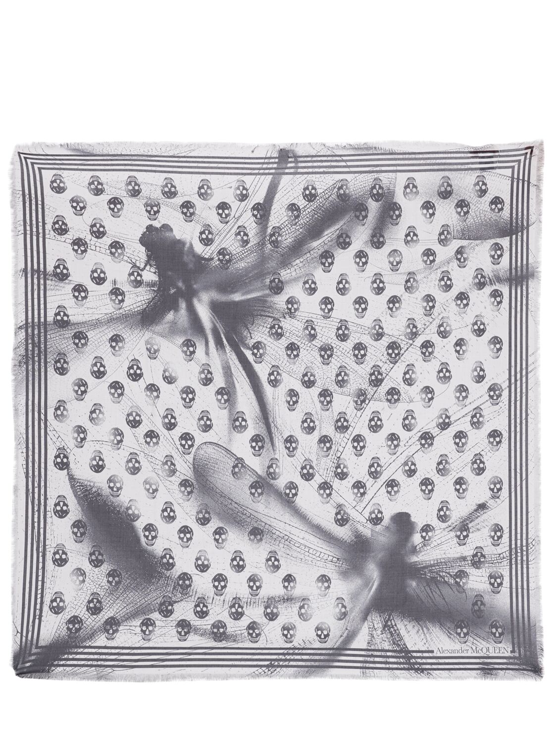 Image of Dragonfly Printed Tech Biker Scarf