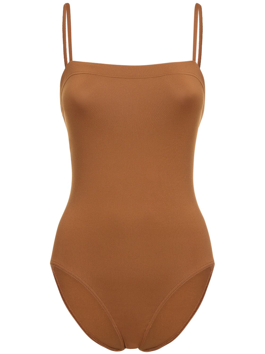 Shop Eres Aquarelle One Piece Swimsuit In Brown