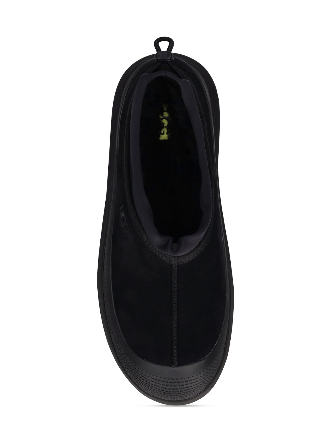 Shop Ugg Tasman Weather Hybrid Galosh Loafers In Black