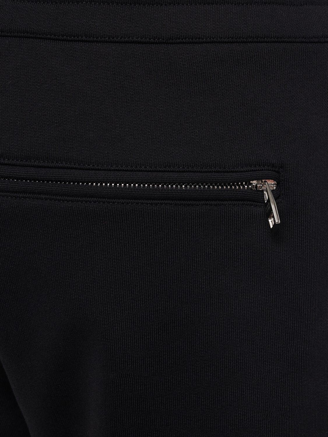 Shop Alexander Mcqueen Graffiti Logo Cotton Sweatpants In Black,khaki