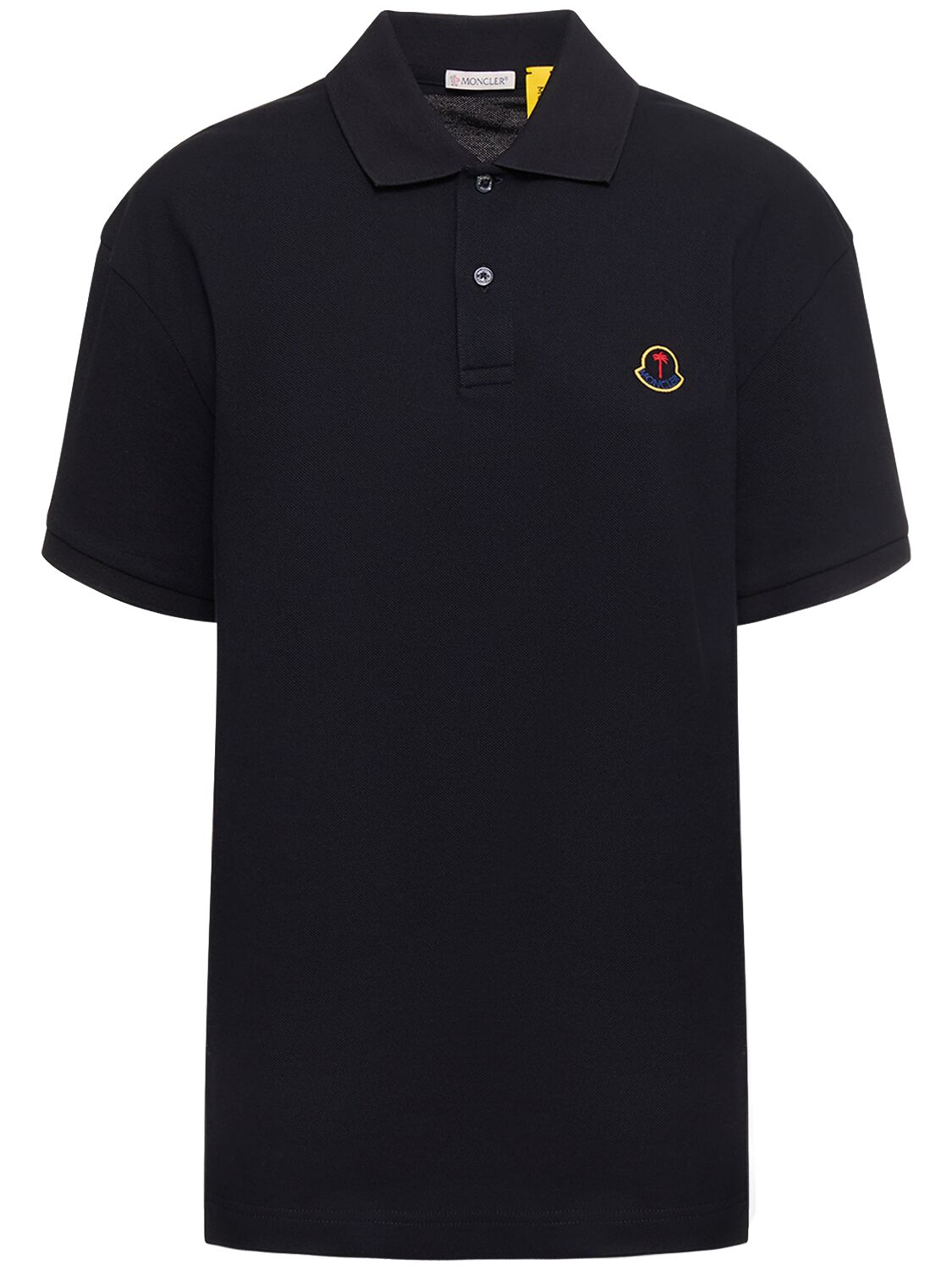 Moncler Genius Moncler X Palm Angels Piquet Polo Shirt In Navy